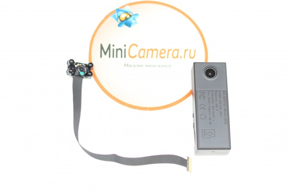 Микрокамера двойная с Wi-Fi и ночным видением Tinycam TCMC-12 Купить
